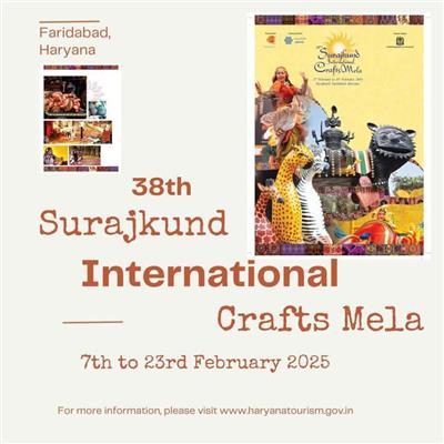 Punjabi songs enthrall audience at Surjakund International Crafts Fair